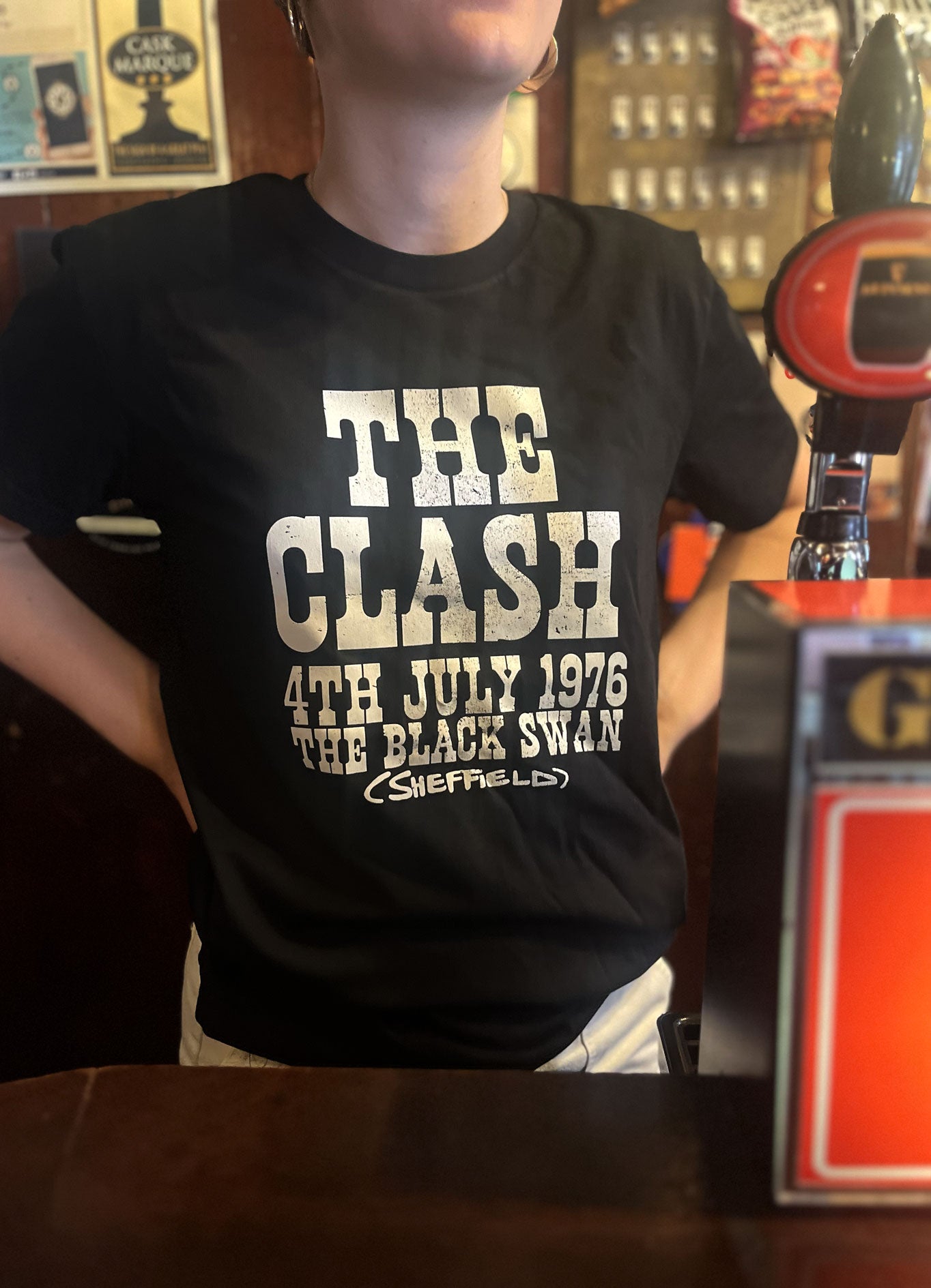 Clash x Sheffield 50 years t-shirt